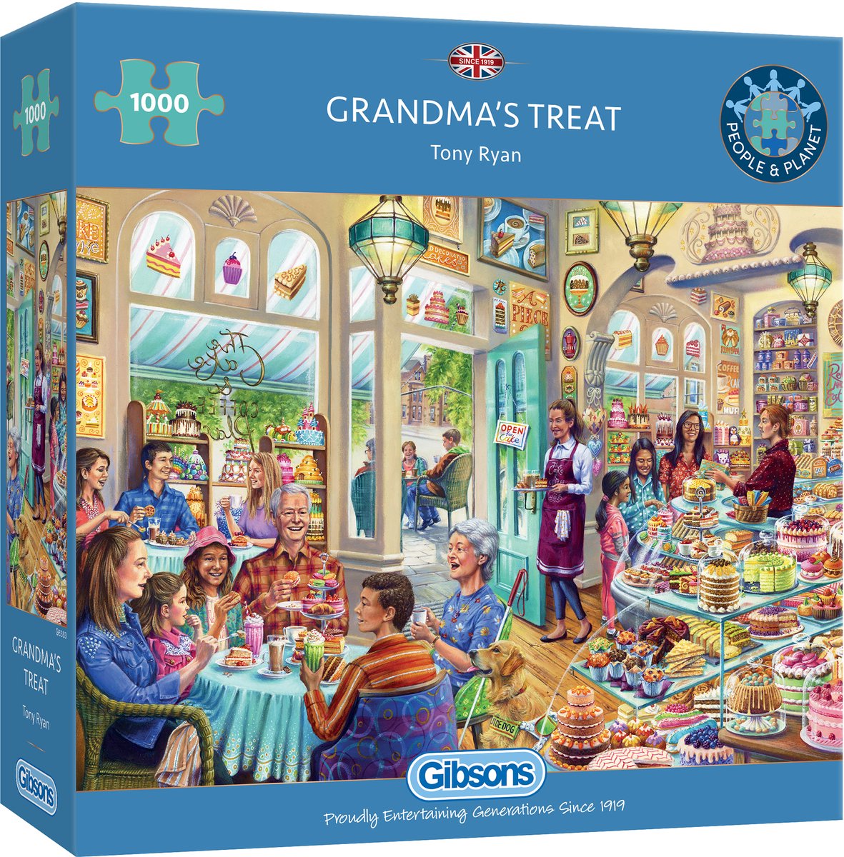 Grandma’s Treat – Gibsons Legpuzzel 1000 Stukjes