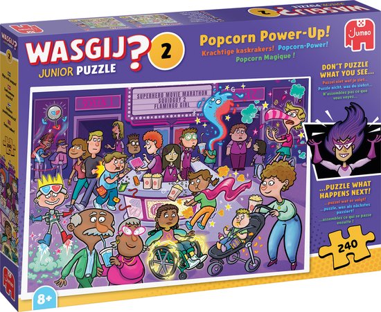 Wasgij Junior 2 – Krachtige Kaskrakers! | 240 stukjes