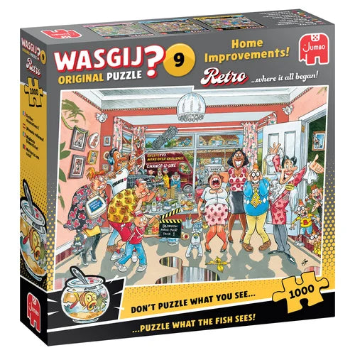 Wasgij Retro Original 9 – Klein Verbouwinkje (1000 stukjes)